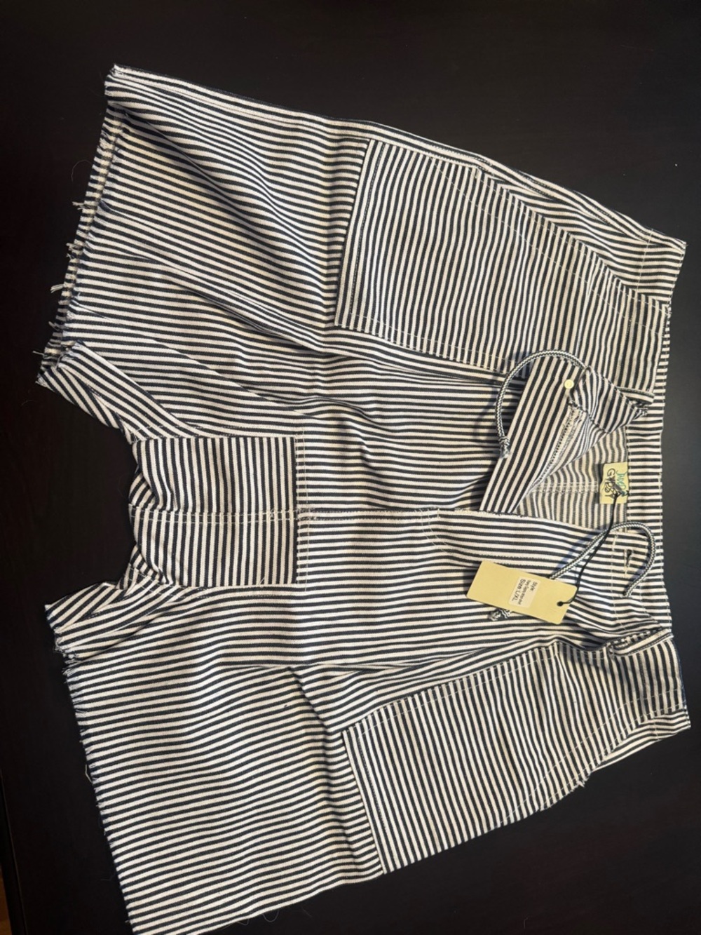 Jaded Gypsy Olivia Striped Harem Shorts Size L/XL women’s NWT